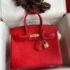 Fake Hermès Birkin Red Togo Gold