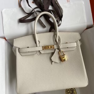 Fake Hermès Birkin White Togo Gold