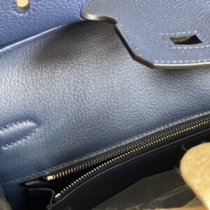 Alternative view of Fake Hermès Birkin Sapphire Blue Togo
