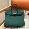 Fake Hermès Birkin Peacock Green Togo