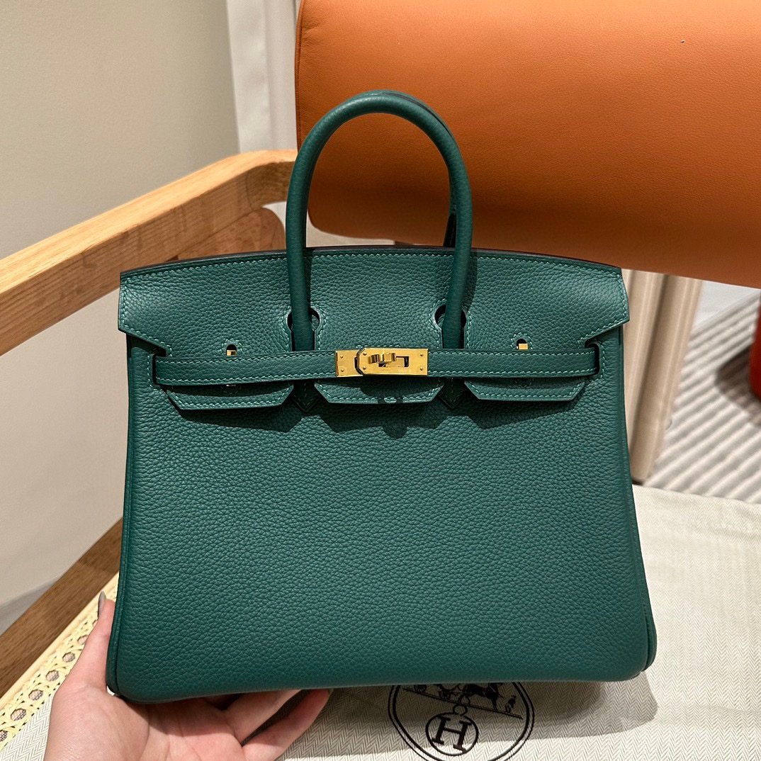Fake Hermès Birkin Peacock Green Togo