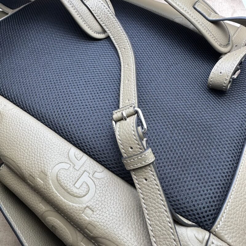 Fake Gucci Medium Backpack Full Beige - Image 10