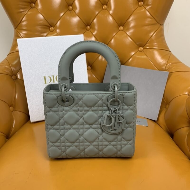Replica Lady Dior Matte Grey Abc - Image 6