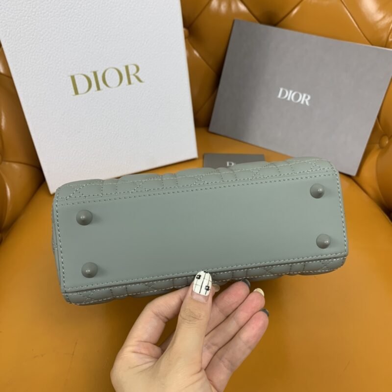 Replica Lady Dior Matte Grey Abc - Image 9