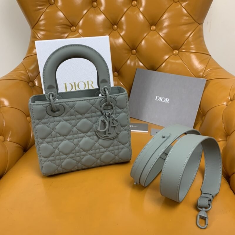 Replica Lady Dior Matte Grey Abc