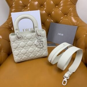 Fake Lady Dior Matte White Abc