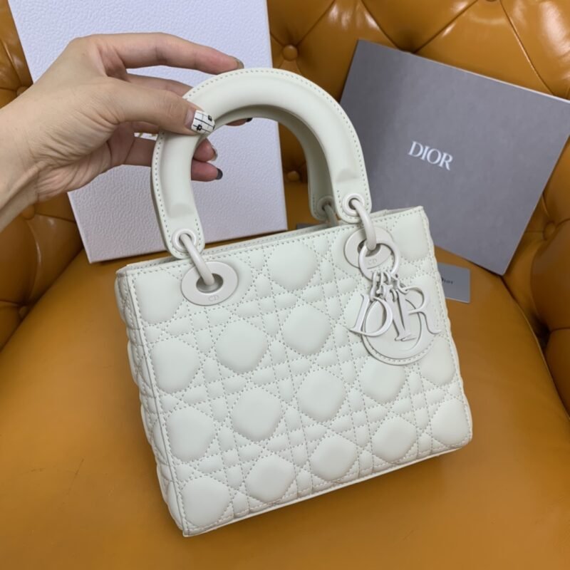 Fake Lady Dior Matte White Abc - Image 5