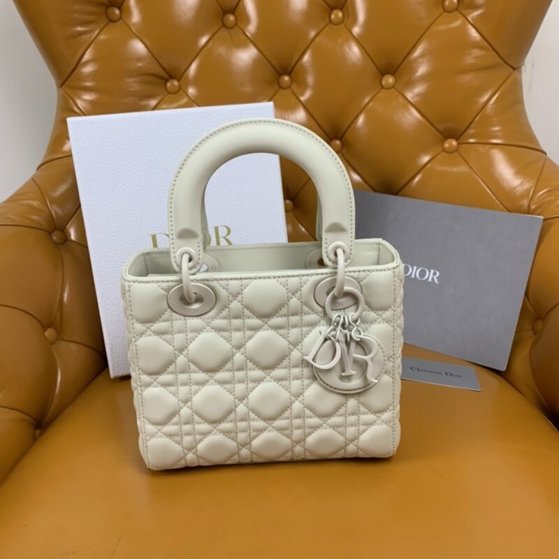 Fake Lady Dior Matte White Abc - Image 2