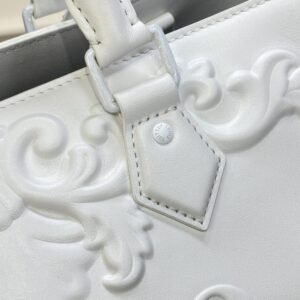 Alternative view of Fake Louis Vuitton Sac Plat 24H White