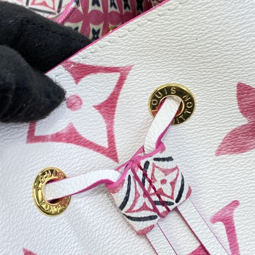 Replica Louis Vuitton Neonoe Bb White Pink - Image 4