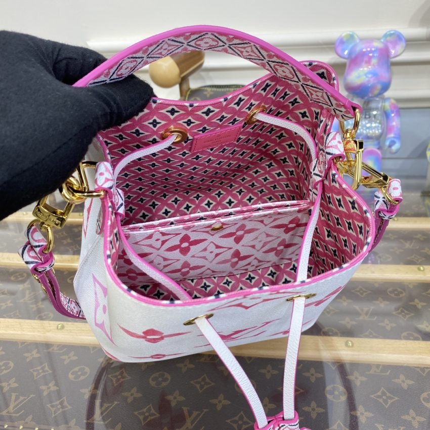 Replica Louis Vuitton Neonoe Bb White Pink - Image 6