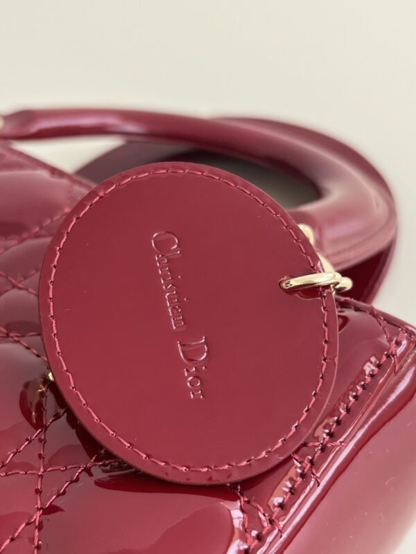 Replica Lady Dior Patent Red - Image 6