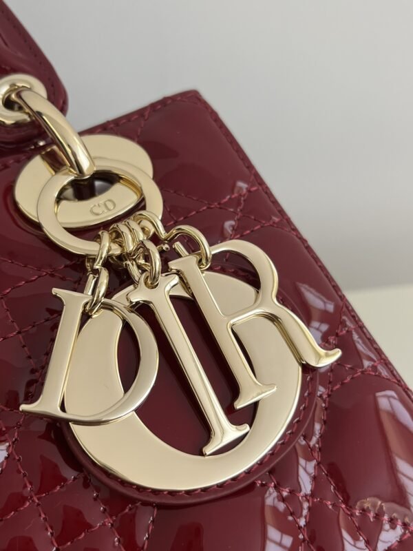 Replica Lady Dior Patent Red - Image 2