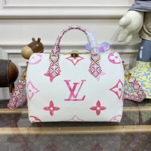 Fake Louis Vuitton Speedy Bandouliere 25 Pink