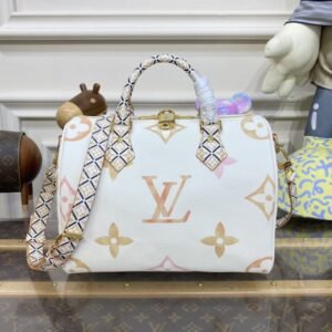 Fake Louis Vuitton Speedy Bandouliere 25 Apricot