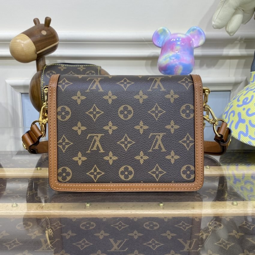 Fake Louis Vuitton Dauphine Mini Brown - Image 3