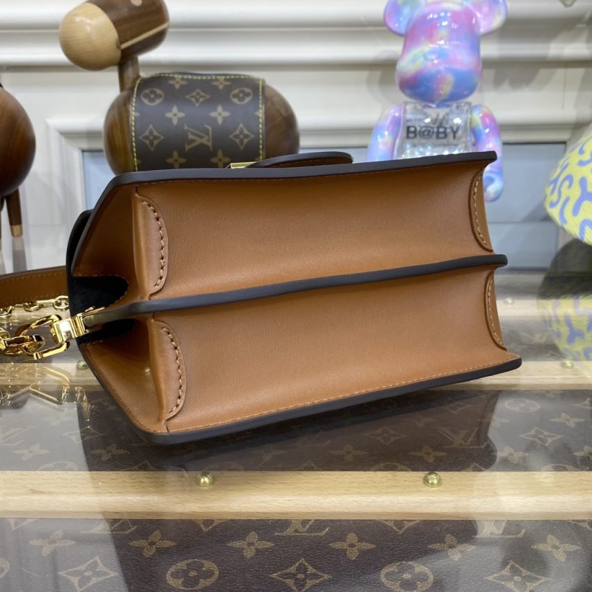 Fake Louis Vuitton Dauphine Mini Brown - Image 5