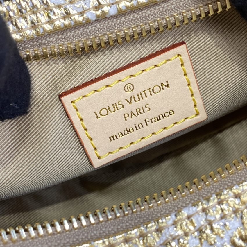 Fake Louis Vuitton Loop Golden Canvas - Image 8