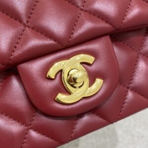 Alternative view of CHANEL Classic Flap 17cm Red