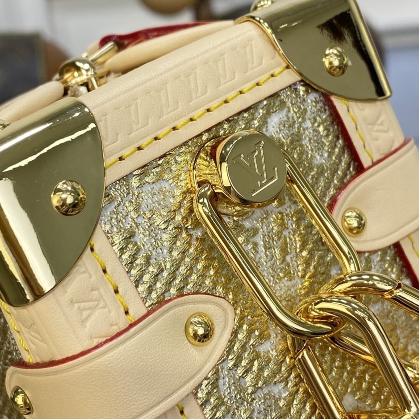 Replica Louis Vuitton Side Trunk Golden - Image 5