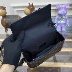 Alternative view of Fake Louis Vuitton Steamer Wearable Wallet Brown&Yellow