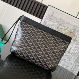 Fake Goyard Conti Pouch Black