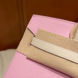 Alternative view of Replica Hermès Birkin Epsom Hibiscus Purple