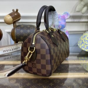 Alternative view of Fake Louis Vuitton Speedy Bandouliere 20 Brown Grid