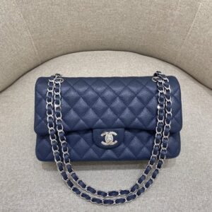 CHANEL Classic Flap 25cm Sea Blue