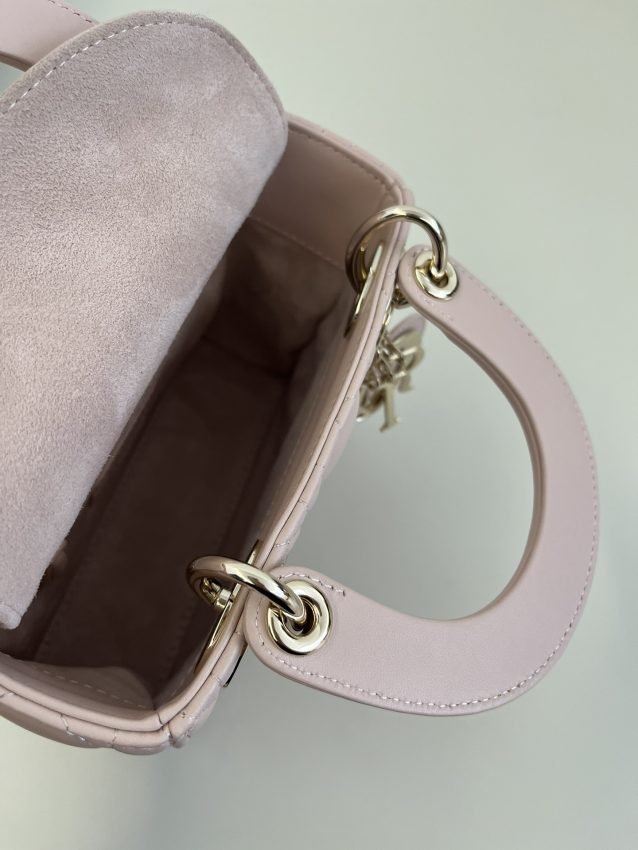 Fake Lady Dior Mini Pale Pink - Image 3