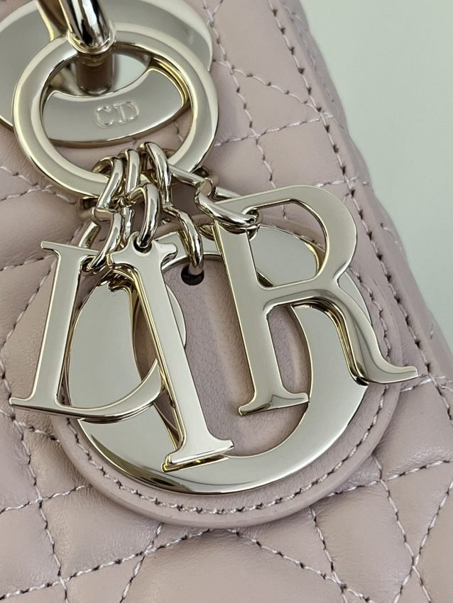 Fake Lady Dior Mini Pale Pink - Image 4