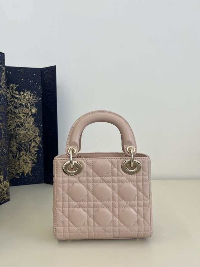 Fake Lady Dior Mini Pale Pink - Image 7