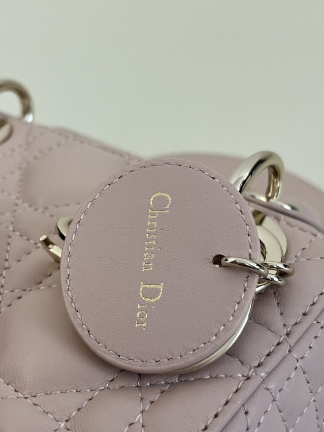 Fake Lady Dior Mini Pale Pink - Image 8