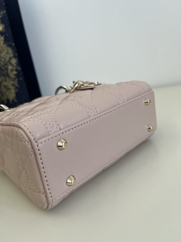 Fake Lady Dior Mini Pale Pink - Image 9