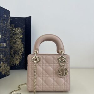 Fake Lady Dior Mini Pale Pink