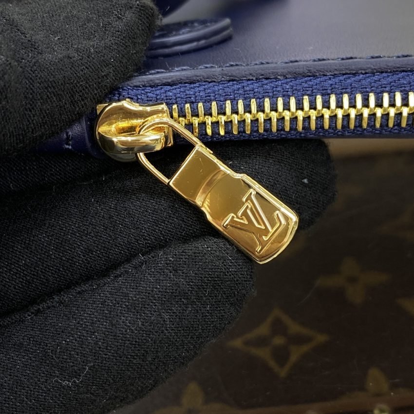 Fake Louis Vuitton Neverfull MM Denim Blue - Image 8