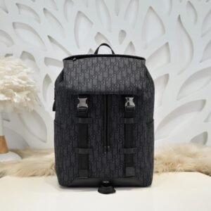 Fake Dior Explorer Backpack Black