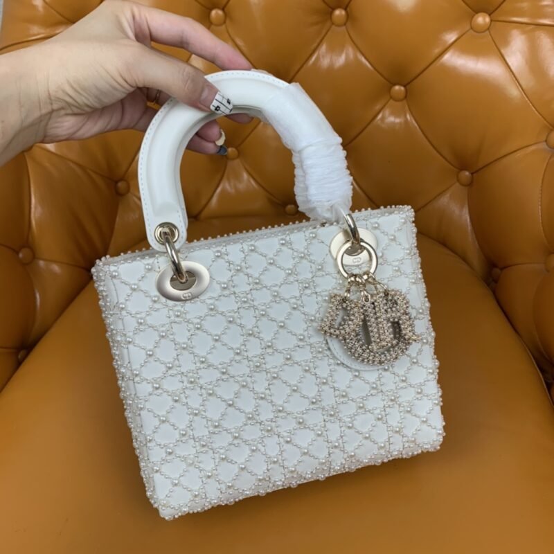Replica Lady Dior White Pearl - Image 4