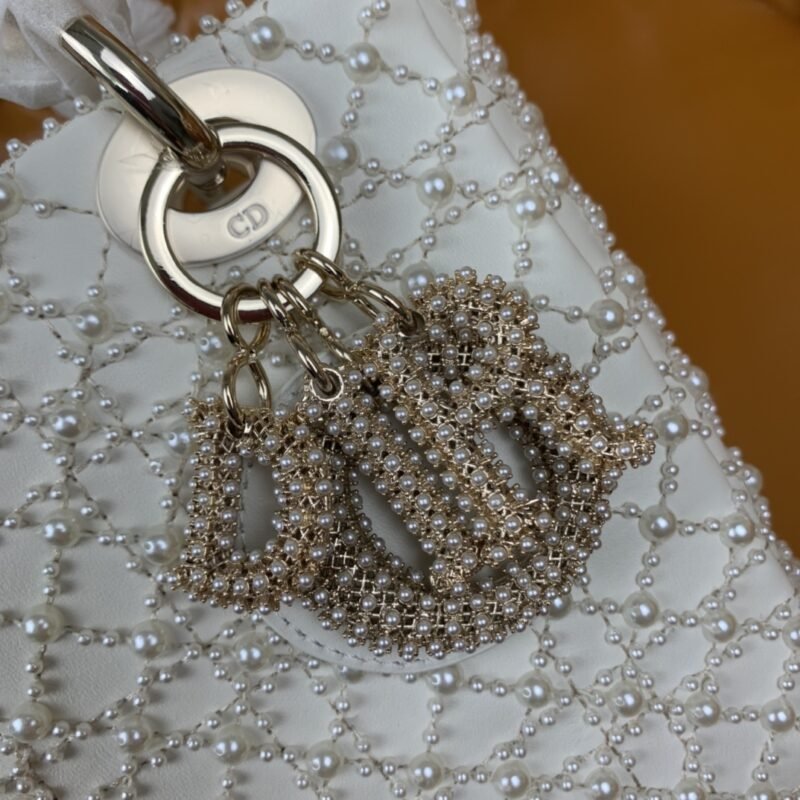 Replica Lady Dior White Pearl - Image 9