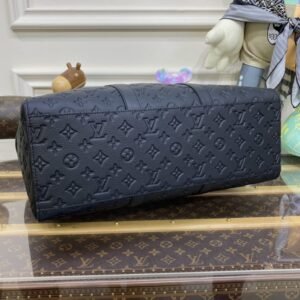 Alternative view of Replica Louis Vuitton Sac Plat 24H Large Black