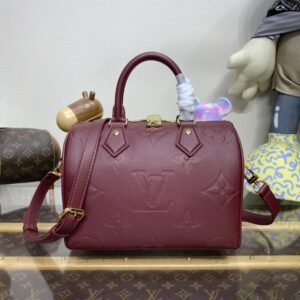 Fake Louis Vuitton Speedy Bandouliere 25 Bordeaux