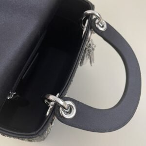 Alternative view of Replica Lady Dior Mini Satin Black