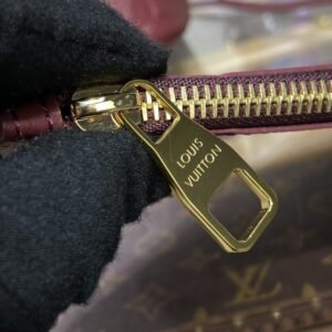 Alternative view of Replica Louis Vuitton Neverfull MM Bordeaux