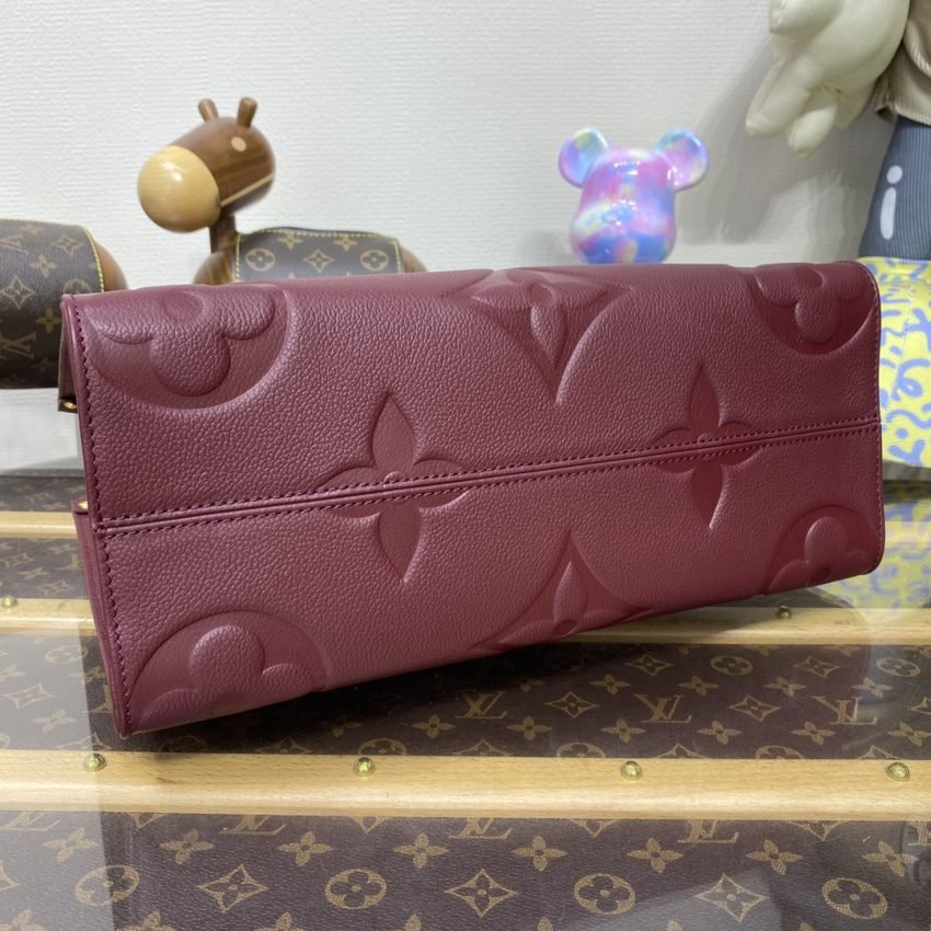 Replica LV Onthego Bordeaux - Image 3