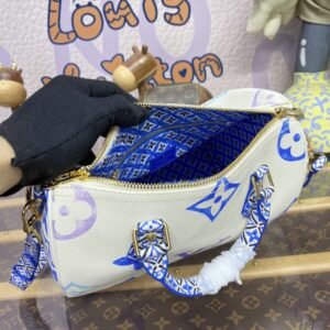 Alternative view of Fake Louis Vuitton Speedy Bandouliere 25 Blue