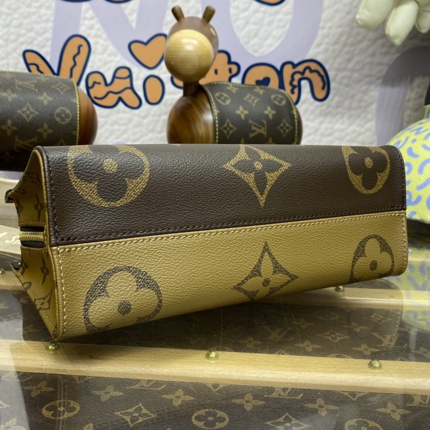 Replica LV Onthego East West Brown - Image 6