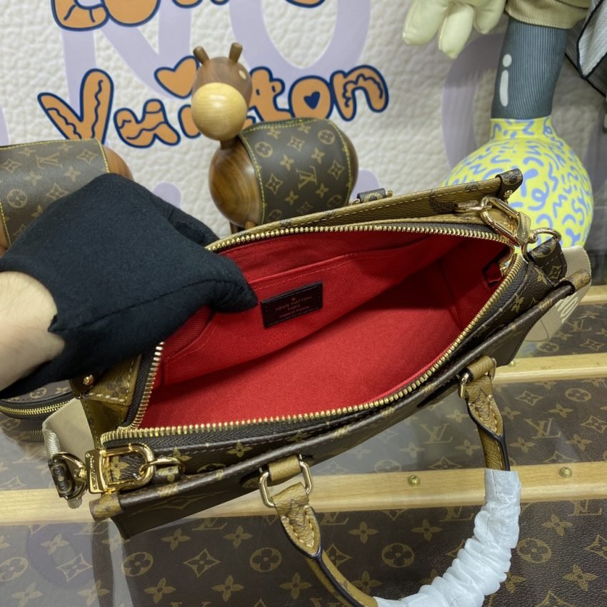 Replica LV Onthego East West Brown - Image 9