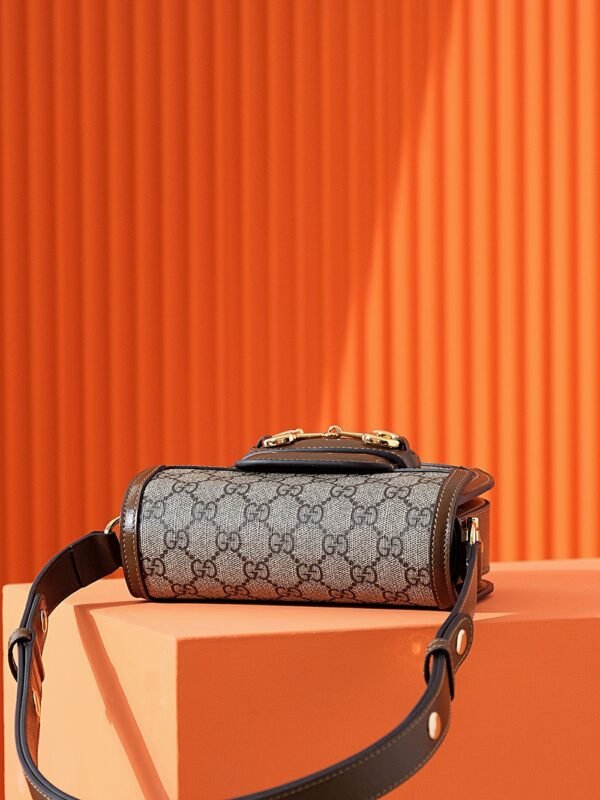 Replica Gucci Horsebit 1995 Semi – Circular Canvas - Image 4