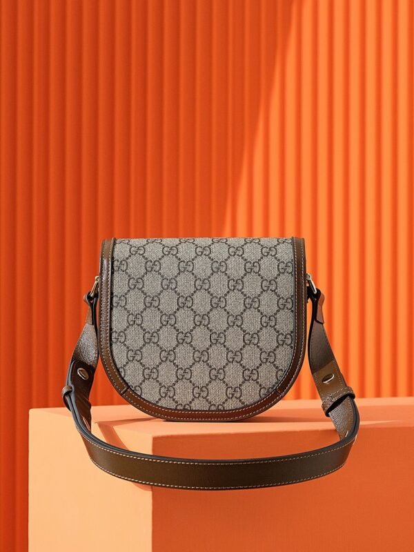 Replica Gucci Horsebit 1995 Semi – Circular Canvas - Image 10