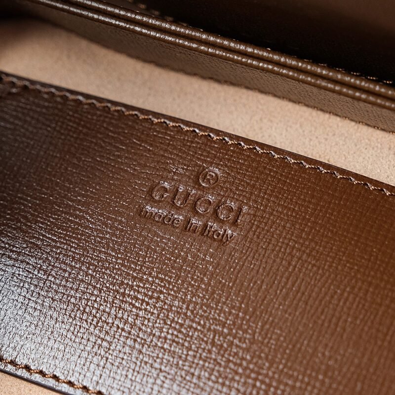 Replica Gucci Horsebit 1995 Semi – Circular Canvas - Image 13